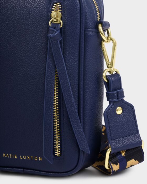 Hallie Small Crossbody Bag - Midnight Blue