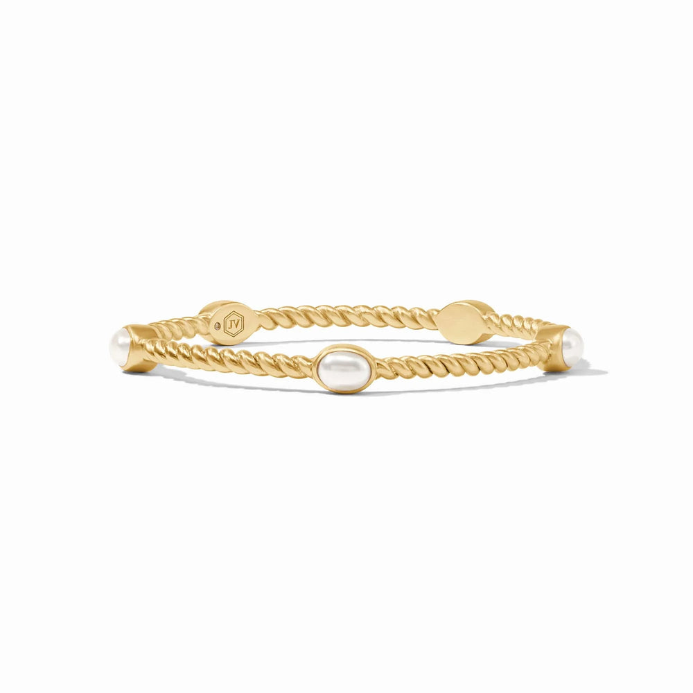 
                      
                        Nassau Stone Bangle - Gold
                      
                    