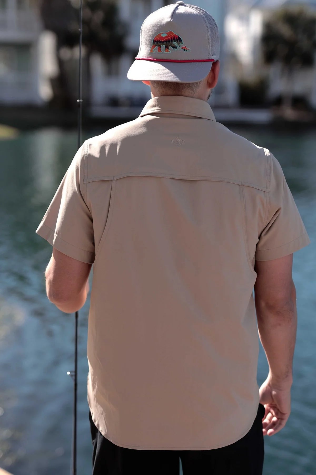 Performance Fishing Button Down - Cobblestone