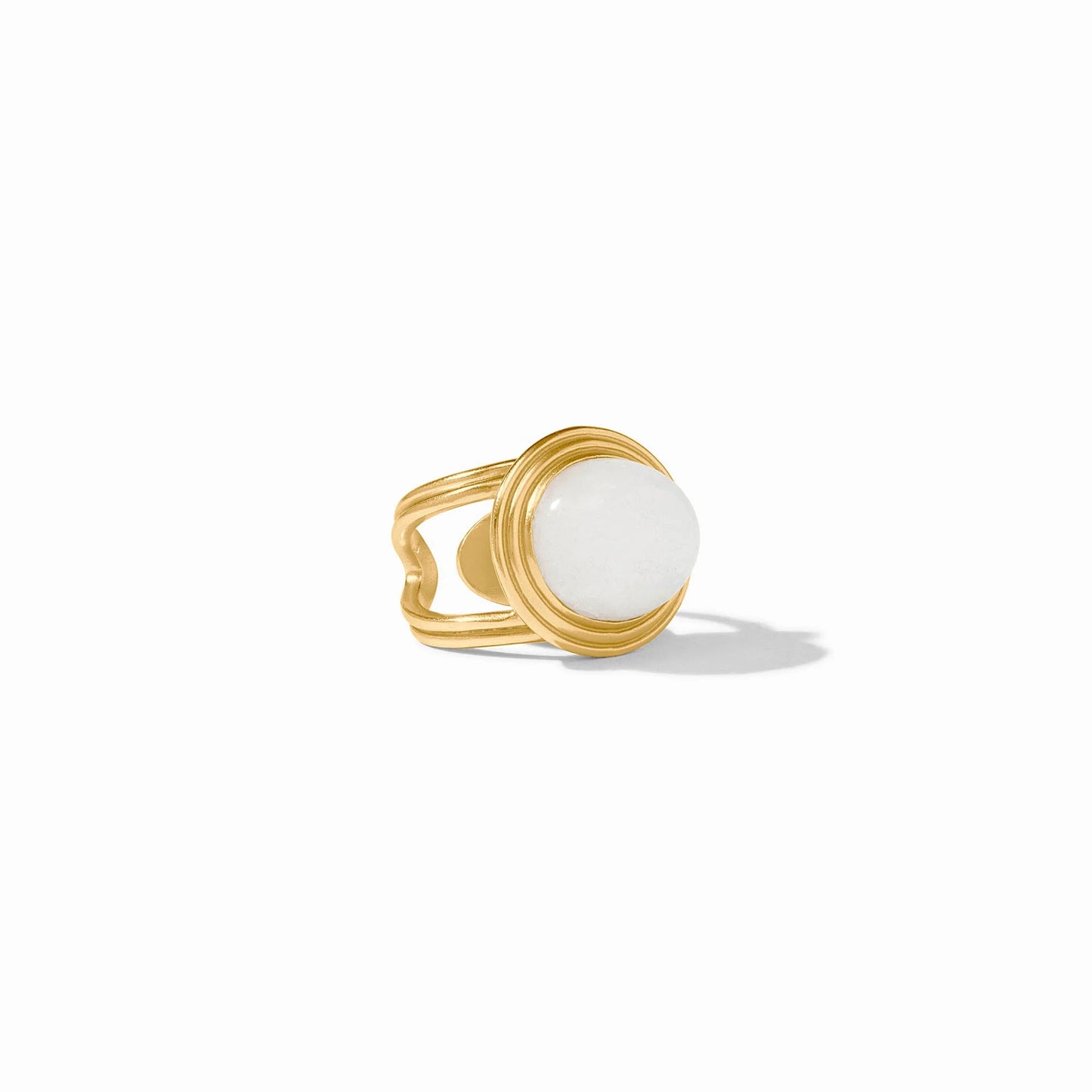 Portofino Statement Ring - White Jade