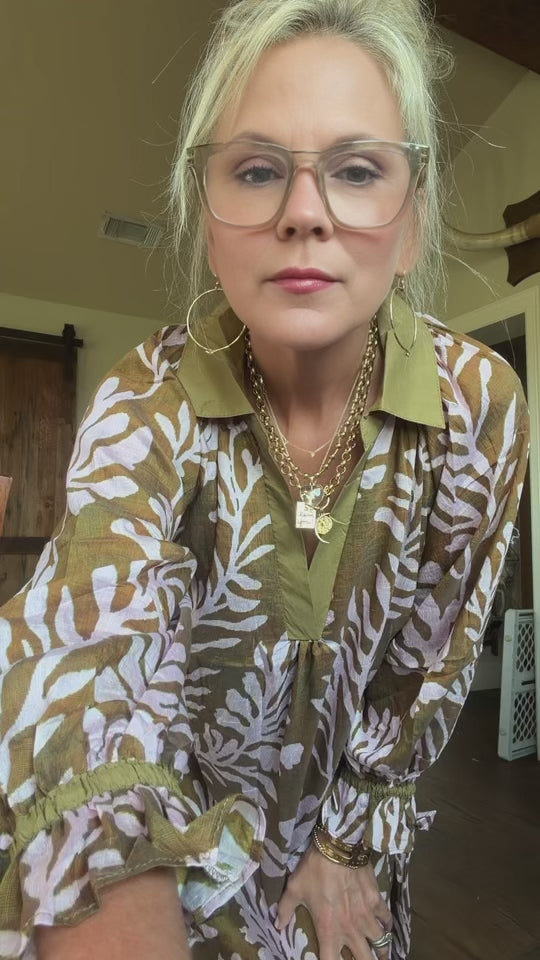 Darla Dress - Olive