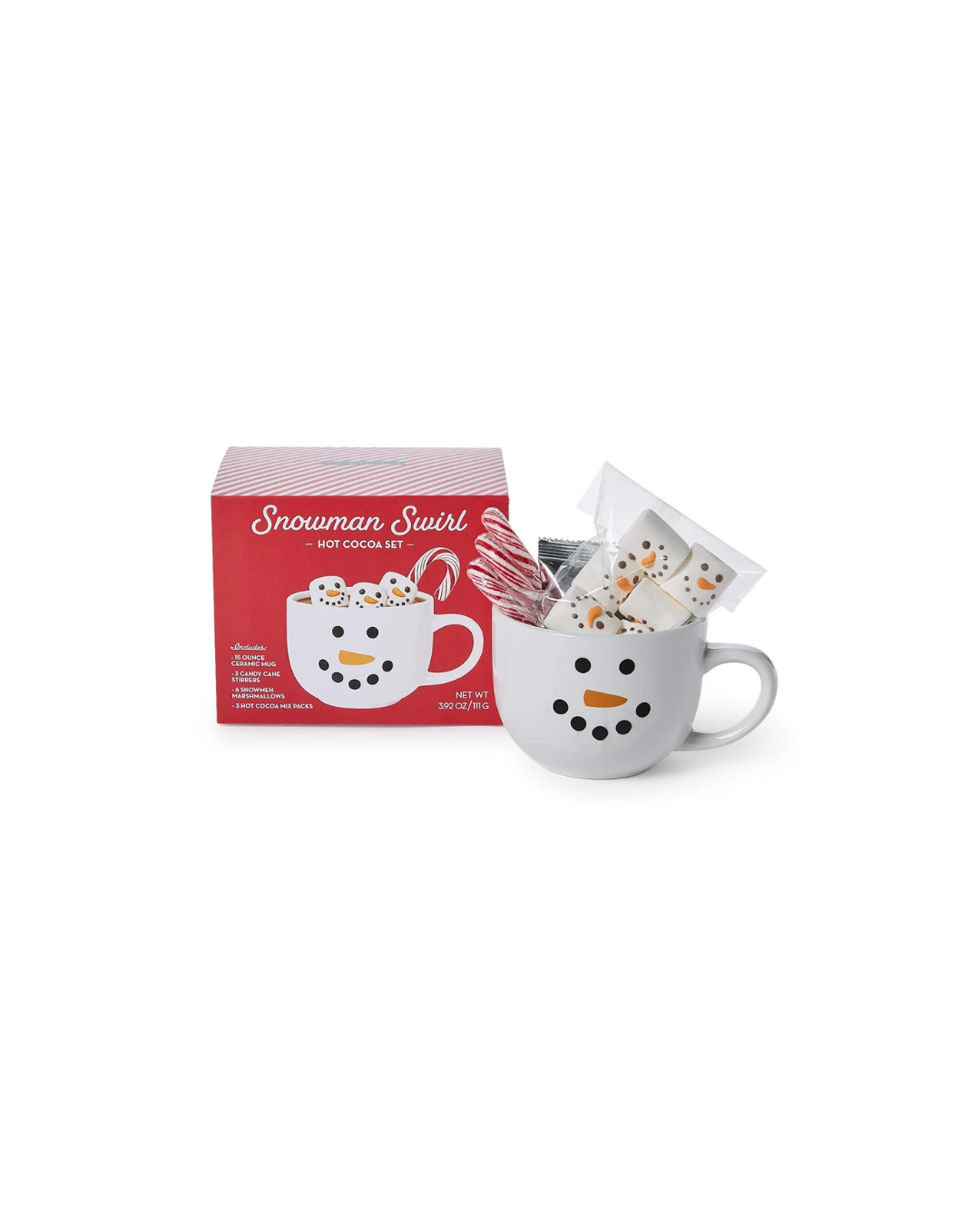Snowman Swirl Set in Gift Box