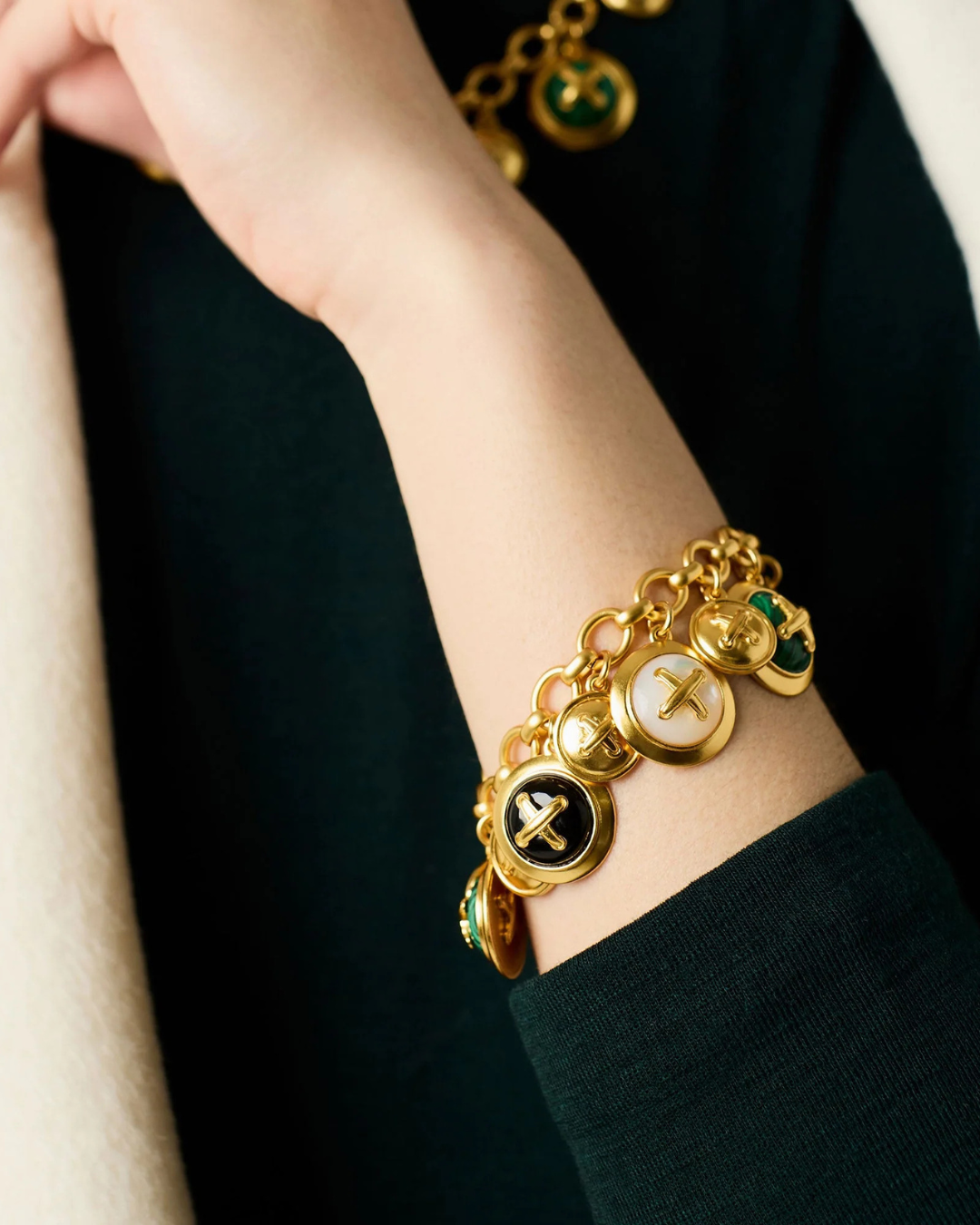 Essex Charm Bracelet - Multi Stone