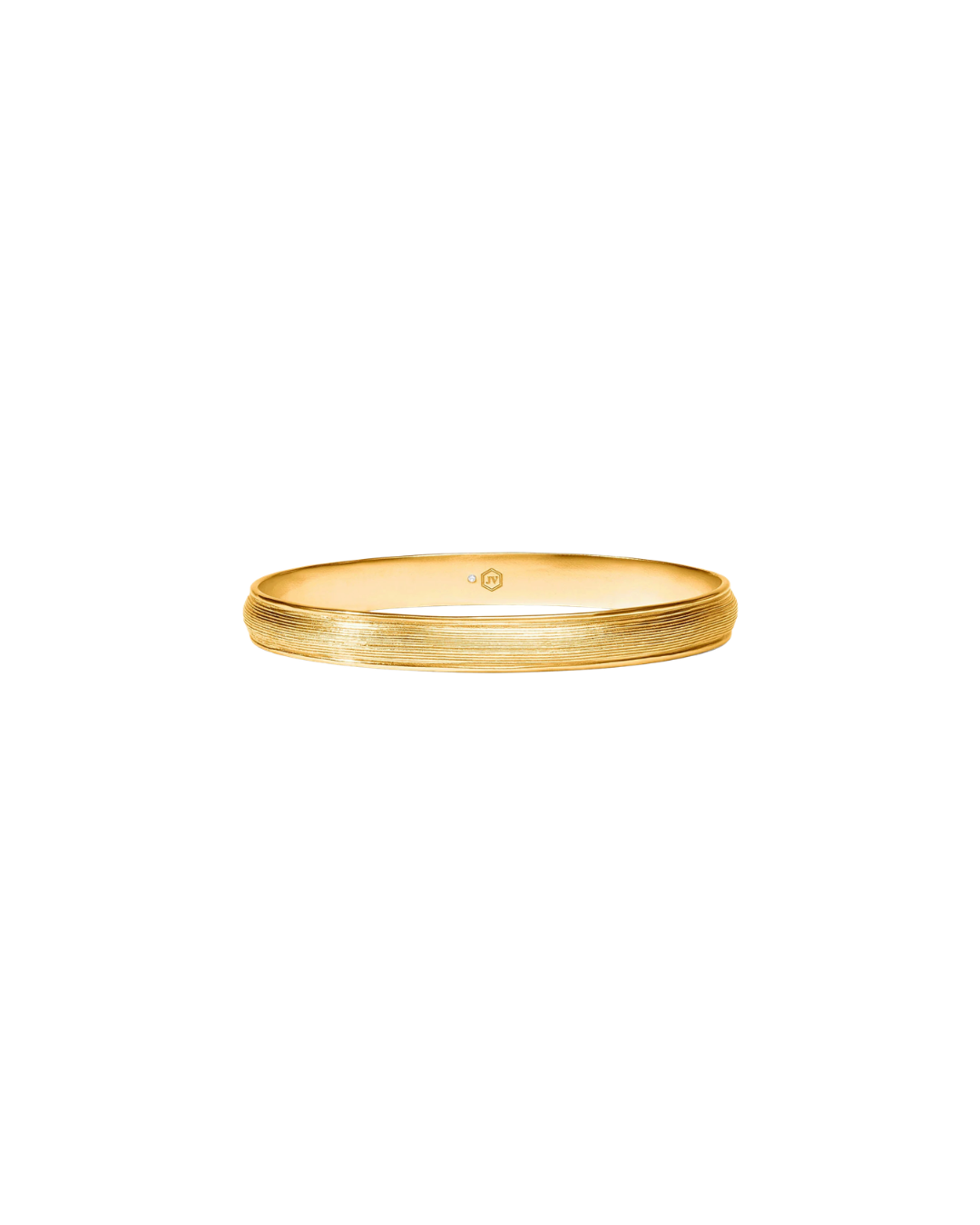 Cobblestone Stacking Bangle - Gold