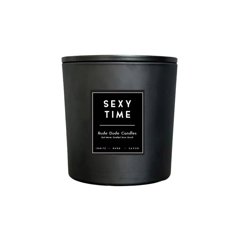 Sexy Time Black Glass Candle - 55oz