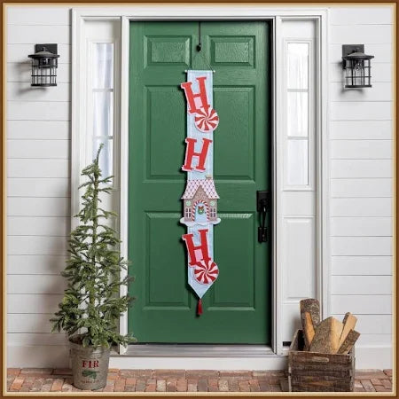 Gingerbread Home Sweet Home Door Banner