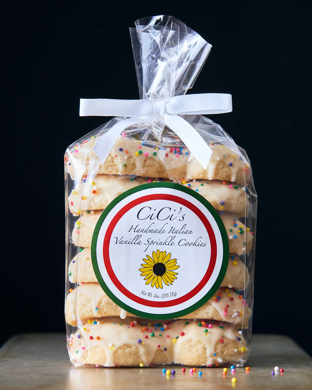 CiCi's Italian Fall Vanilla Sprinkle Cookies