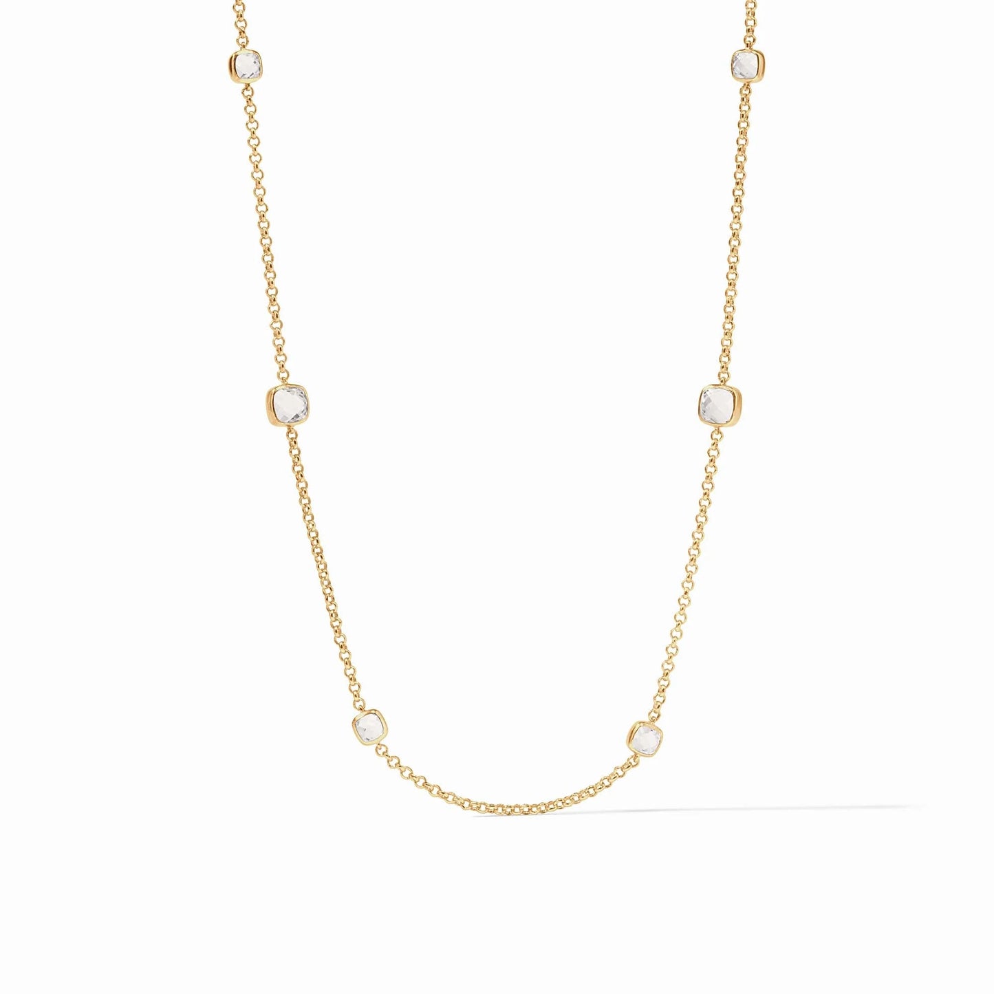 Aquitaine Station Necklace - Gold