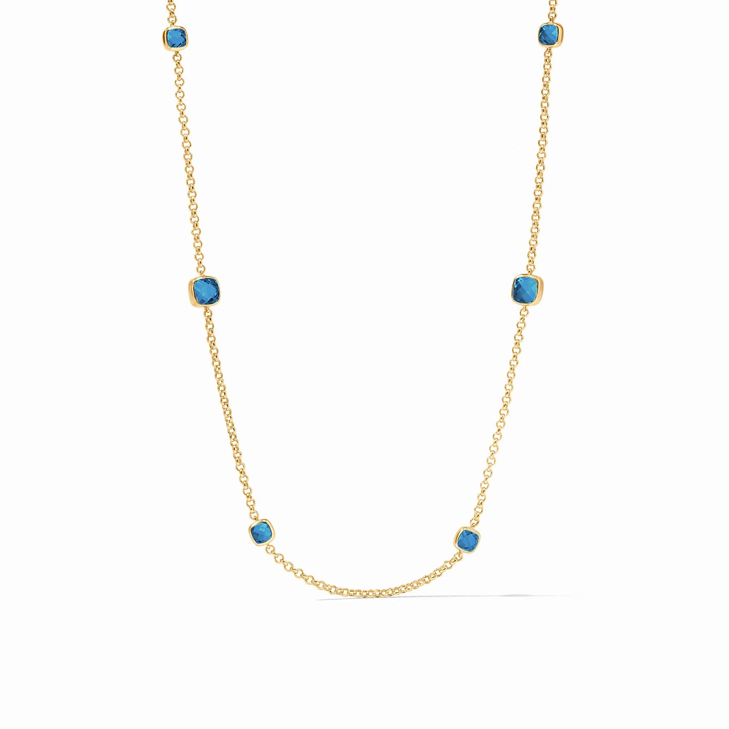 Aquitaine Station Necklace - Gold