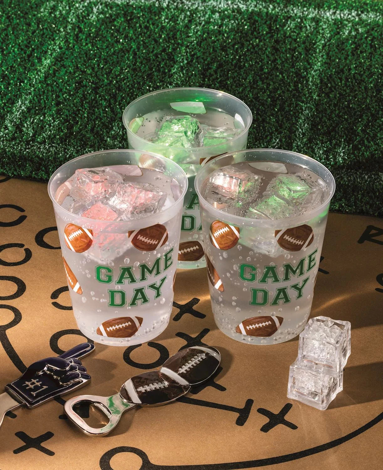 Tailgate Glow Cubes - Football