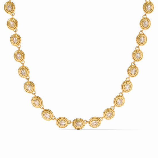 Tudor Tennis Necklace - Gold