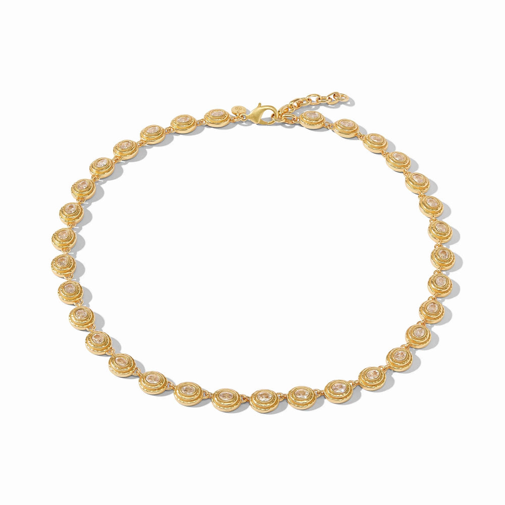 
                  
                    Tudor Tennis Necklace - Gold
                  
                