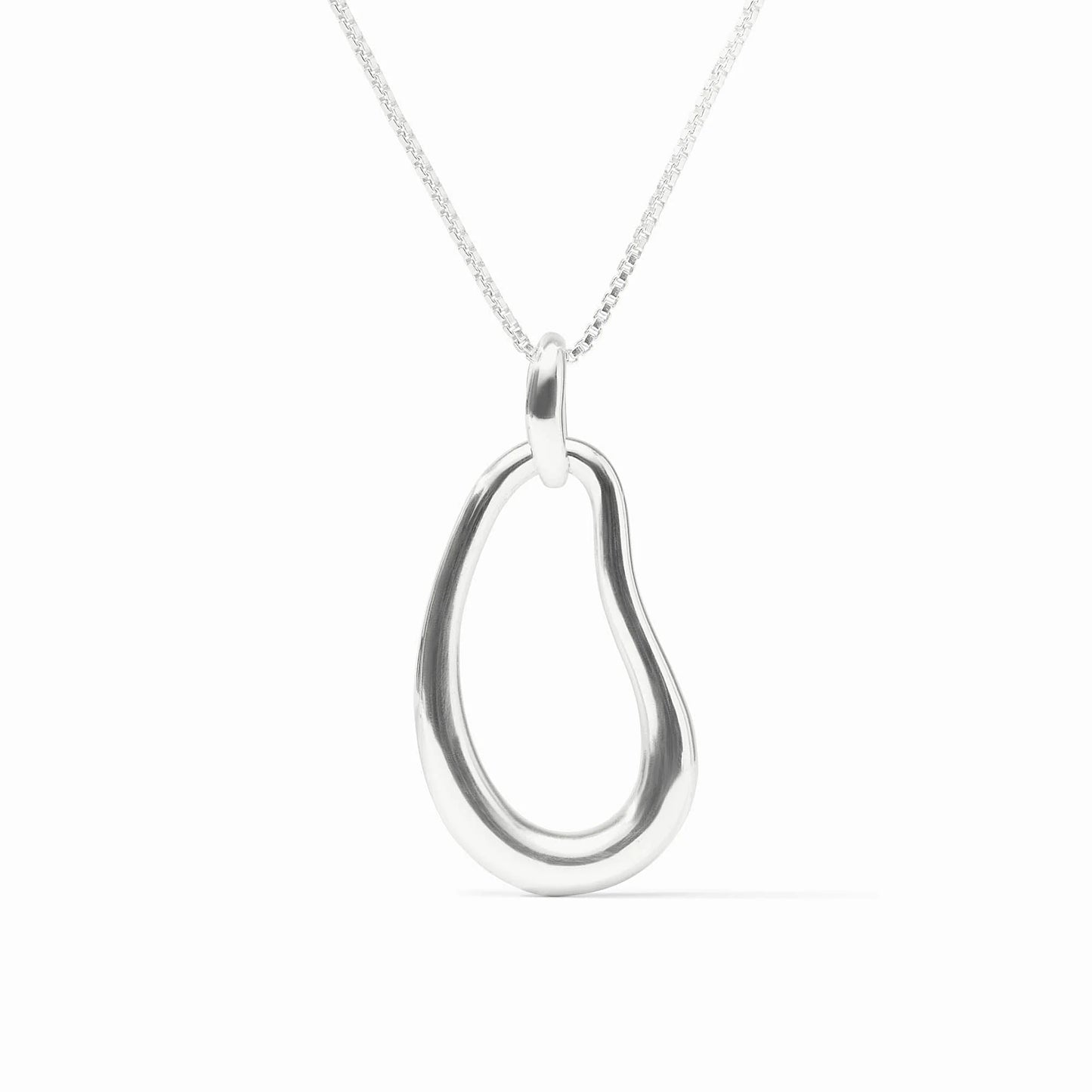 Wave Pendant - Silver