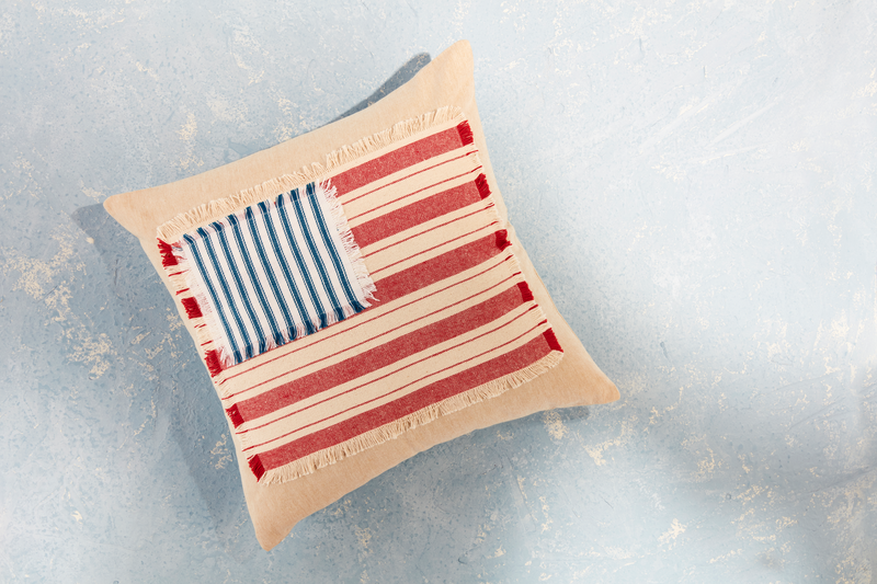 American Flag Pillow