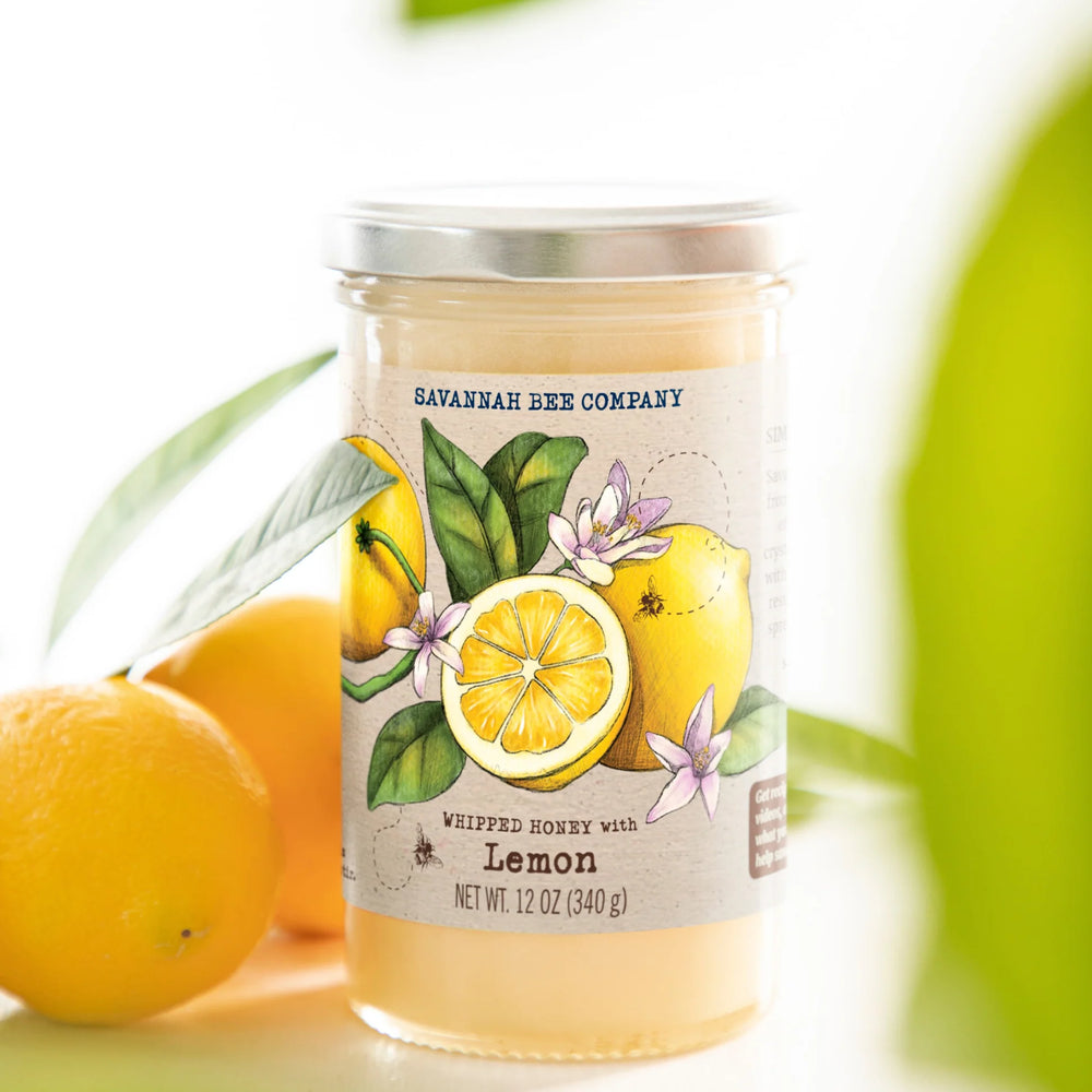 Whipped Honey with Lemon-12oz