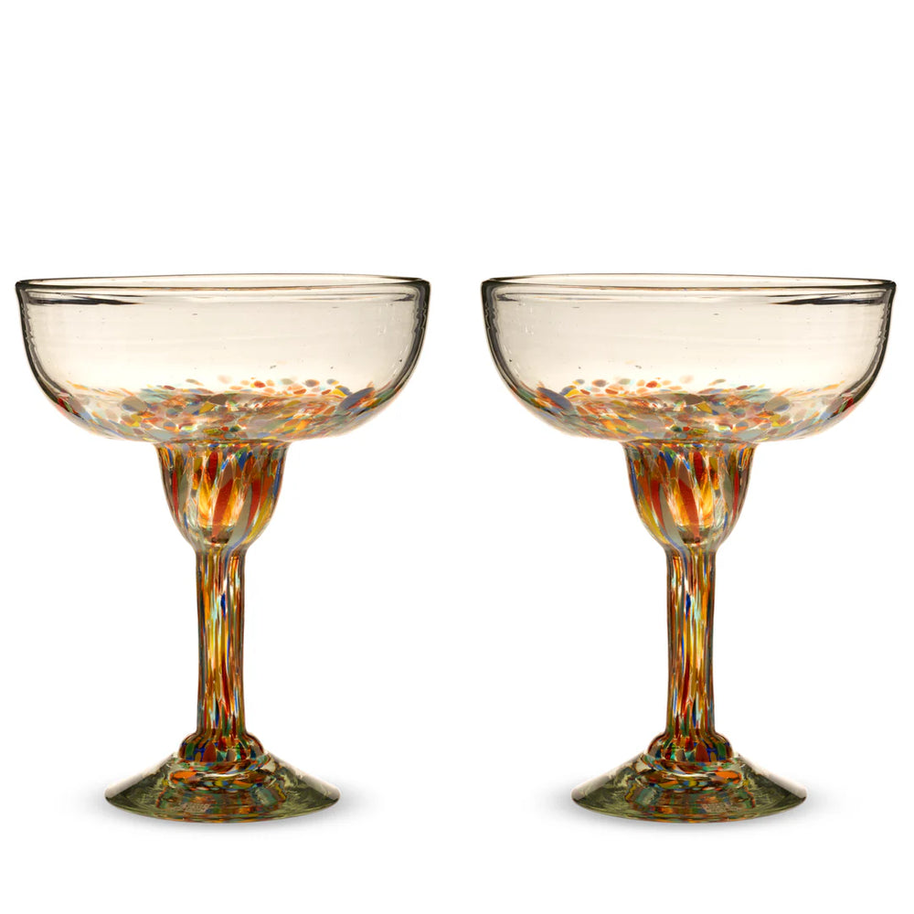 Artistico Recycled Margarita Glass Set