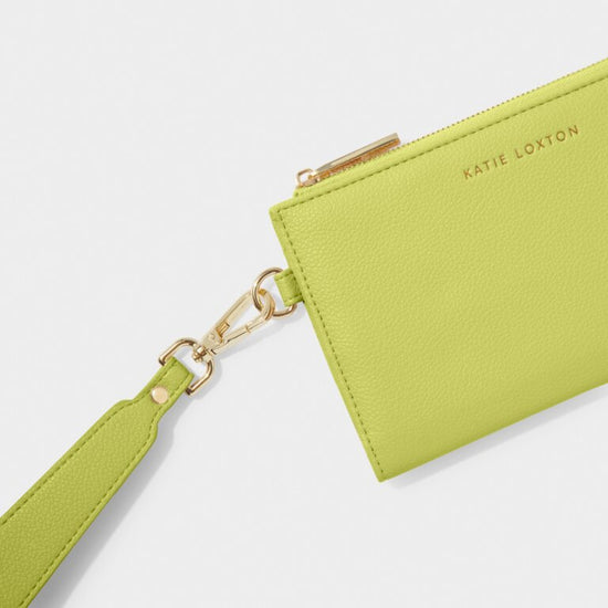Zana Fold Out Wristlet Wallet - Lime Green